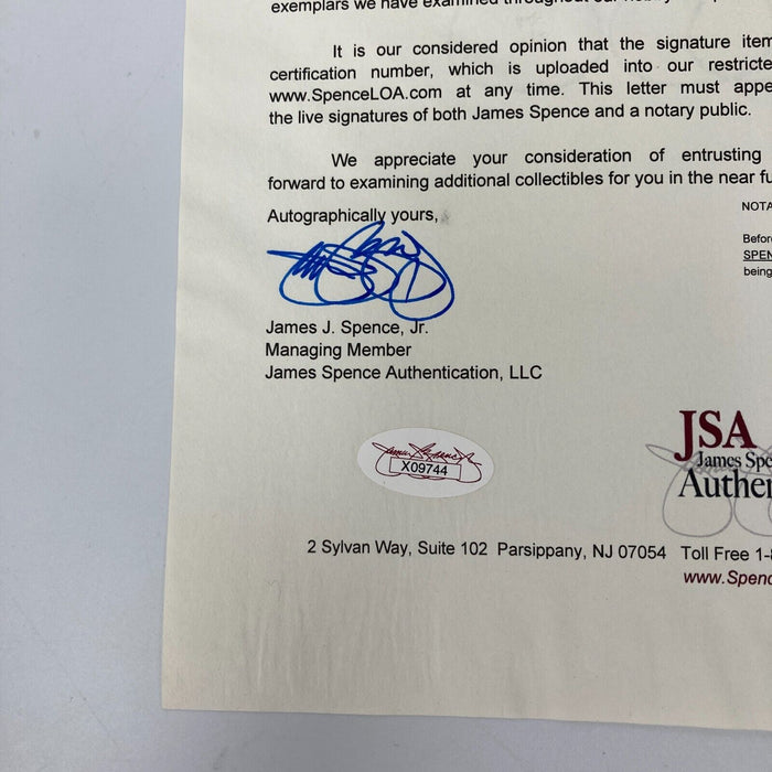 Sean Connery Signed Autographed 1966 Life magazine JSA COA