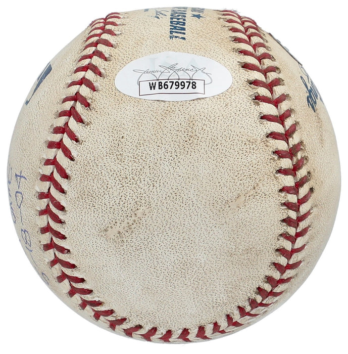 Historic Randy Johnson 2004 Perfect Game Signed Inscribed Game Used Baseball JSA