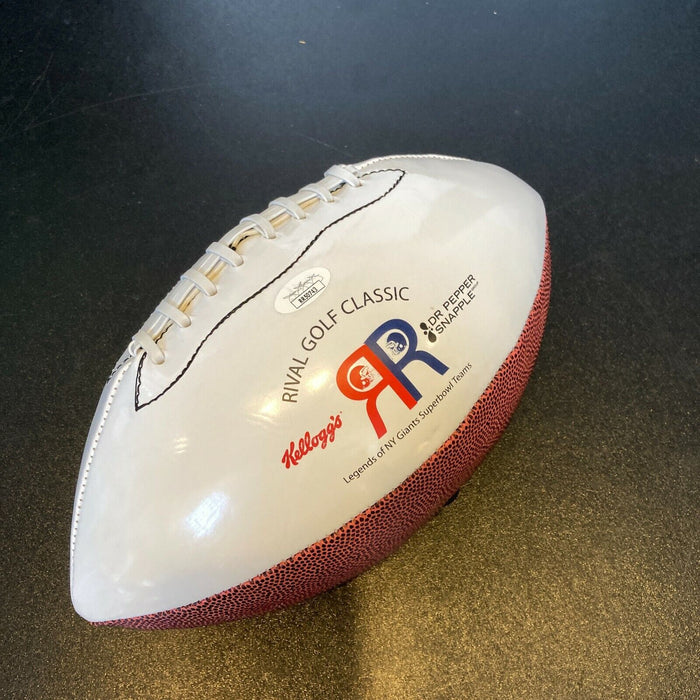 Harry Carson Signed "The Captain" Commemorative Football With JSA COA