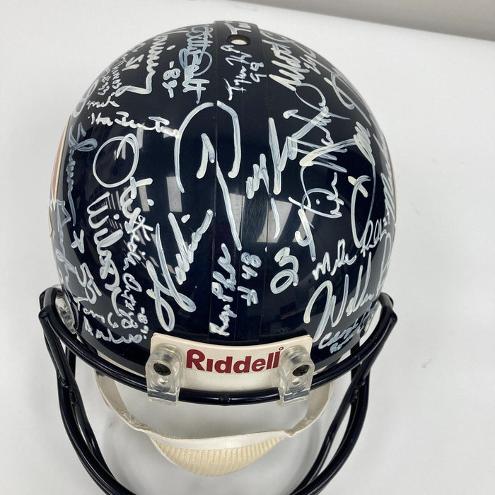 The Finest 1985 Chicago Bears Super Bowl Champs Team Signed Helmet PSA DNA COA