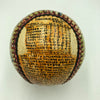Johnny Vander Meer 2 Straight No Hitters George Sosnak Folk Art Signed Baseball