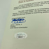 Vintage 1986 New York Mets World Series Champs Team Signed Baseball JSA COA