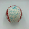 1980's New York Mets Team Signed Baseball Gary Carter Gooden Strawberry