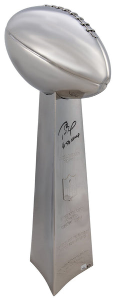 Tom Brady Signed Full Size Super Bowl LI Vince Lombardi Trophy Beckett COA #5/12