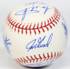 2009 New York Yankees Team Signed World Series Baseball Derek Jeter JSA COA