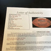 John Elway Dan Marino Jim Kelly Quarterback Greats Signed Game Football JSA COA