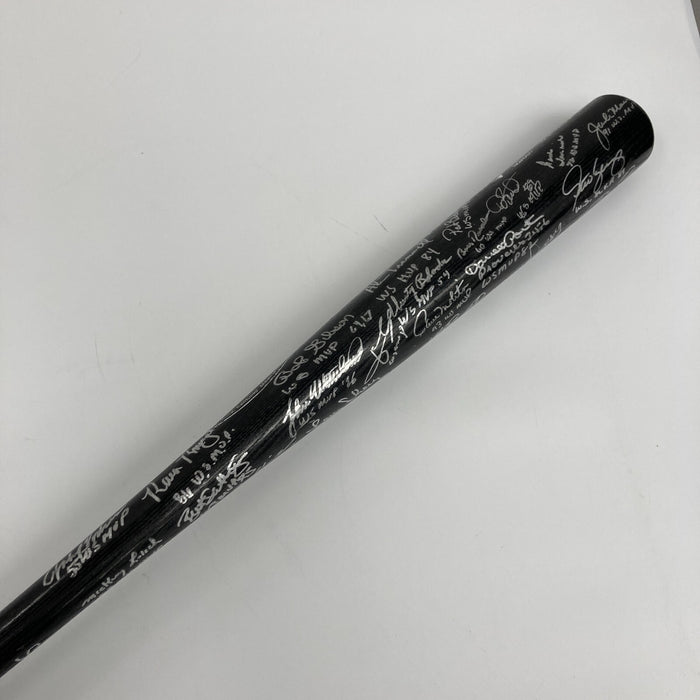 Beautiful World Series MVP's Multi Signed Baseball Bat 40 Sigs Beckett COA