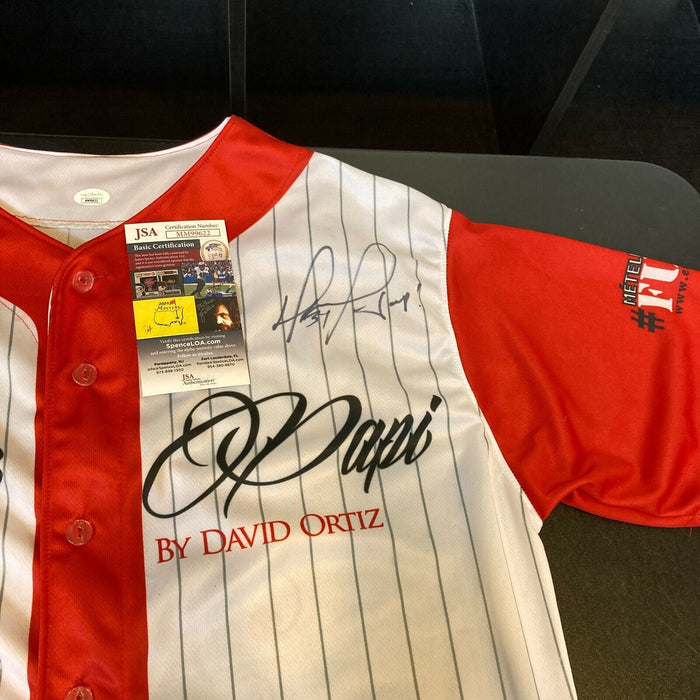 David Ortiz Signed Big Papi Special Edition Authentic Jersey With JSA COA