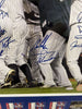 2009 New York Yankees World Series Champs Team Signed Photo & Tickets Beckett