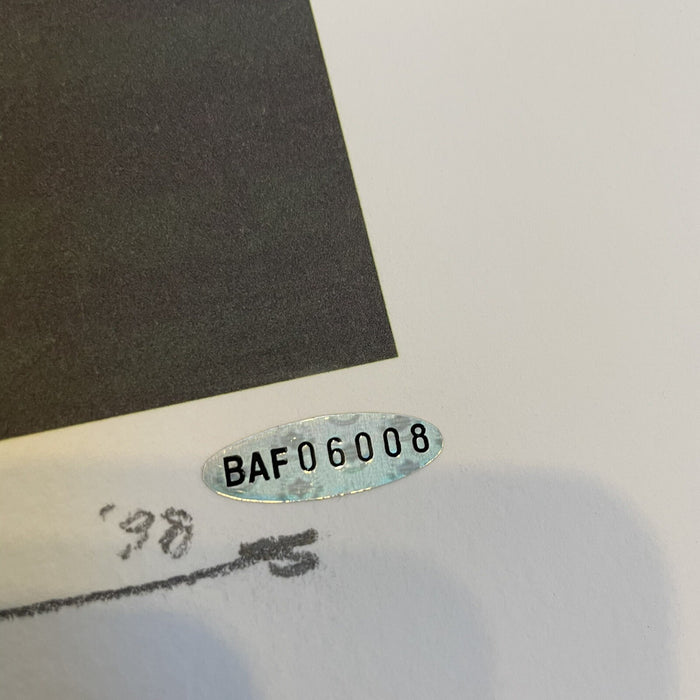 Magnificent Michael Jordan Wilt Chamberlain Legends Signed 33x34 Photo UDA 1/1