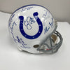 Johnny Unitas Colts Legends Signed Full Size Authentic Riddell Helmet JSA COA