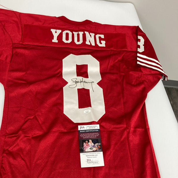 Steve Young Signed San Francisco 49ers Authentic Wilson Game Model Jersey JSA