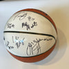 Jayson Tatum Pre Rookie 2016 Spalding Hoop Classic Game Signed Basketball JSA
