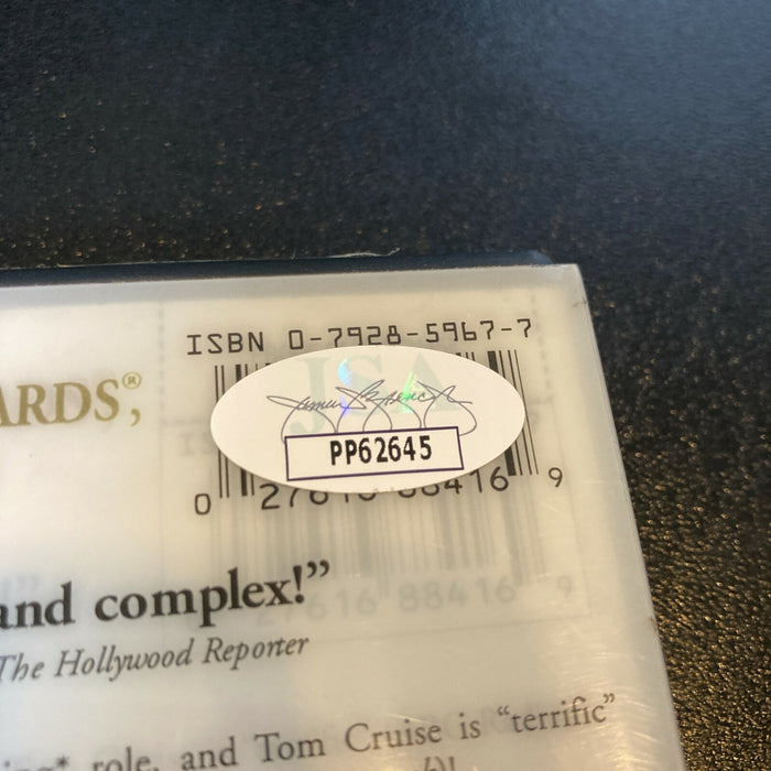 Dustin Hoffman & Barry Levinson Signed Rain Man DVD Movie With JSA COA