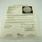1998 New York Yankees World Series Champs Team Signed Baseball JSA COA