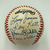 Willie Mays 1954 New York Giants World Series Champs Team Signed Baseball BAS