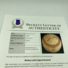 Mickey Lolich Signed Career Win No. 88 Final Out Game Used Baseball Beckett COA