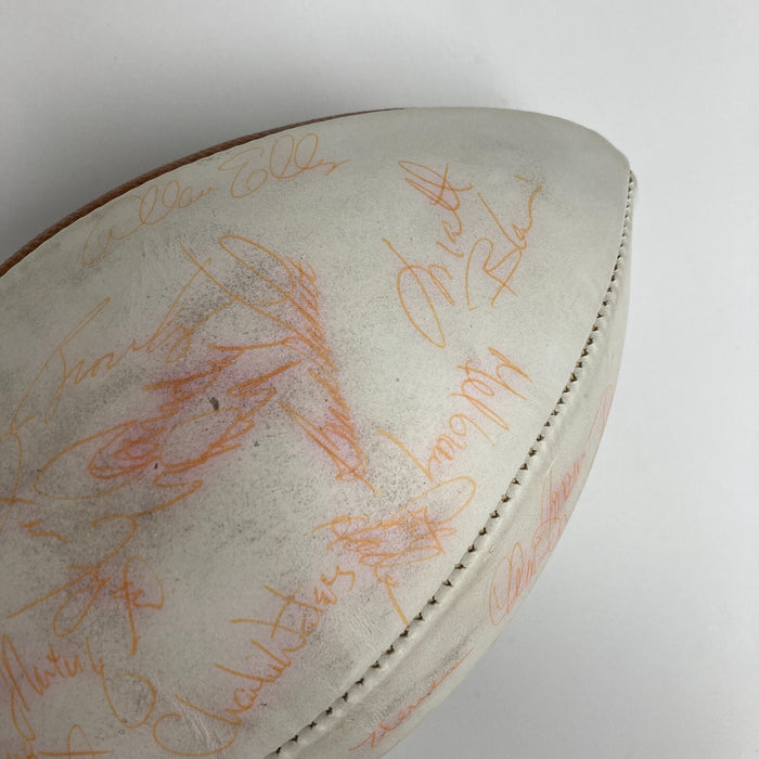 Walter Payton 1977 NFL Pro Bowl NFC Team Signed Football JSA COA