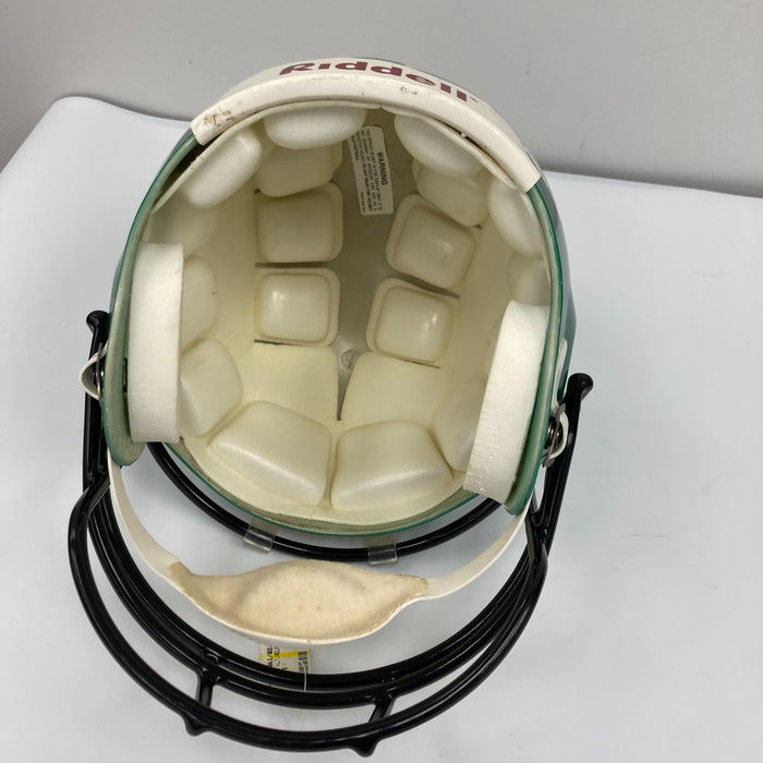 Joe Namath Signed Riddell Full Size New York Jets Helmet JSA COA