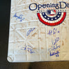 2011 Minnesota Twins Team Signed Opening Day Game Used Base MLB Authentic Holo