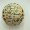 1968 Boston Red Sox Team Signed American League Baseball JSA COA