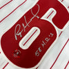 Ryan Howard Signed & Inscribed "58 HR's" Philadelphia Phillies Jersey With COA