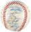 1961 New York Yankees World Series Champs Team Signed Baseball Mickey Mantle JSA