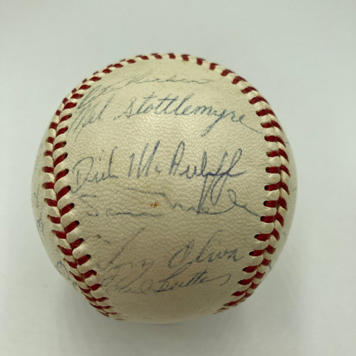 1965 All Star Game Team Signed American League Baseball 30 Sigs JSA COA
