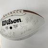 1999 St. Louis Rams Super Bowl Champs Team Signed Wilson Football 42 Sigs JSA