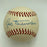 Beautiful 1950's Leo Durocher Signed National League Giles Baseball JSA COA