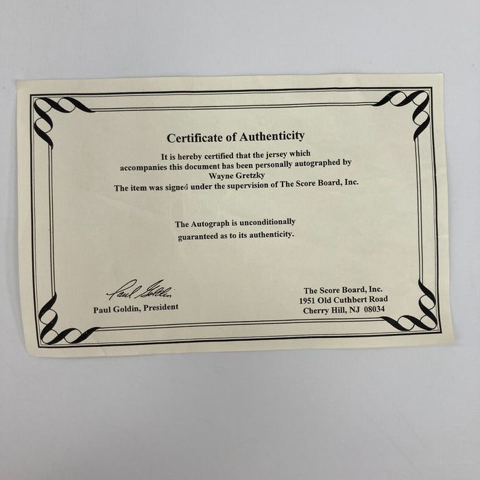 Wayne Gretzky Signed Los Angeles Kings Authentic Game Model CCM Jersey JSA COA