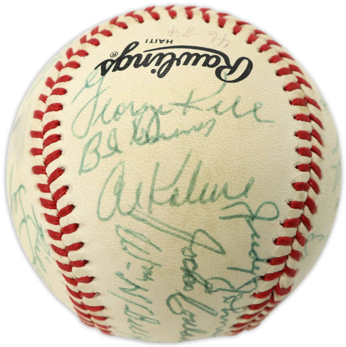 Sandy Koufax Hall Of Fame Multi Signed Baseball 24 Sigs PSA DNA COA