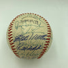 Beautiful 1968 Detroit Tigers World Series Champs Team Signed Baseball JSA COA