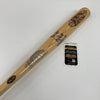 Nolan Ryan George Brett Robin Yount Signed Hall Of Fame Induction Bat JSA COA