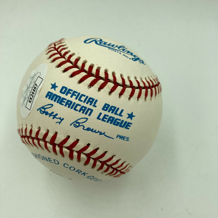 Richard Dreyfuss Signed Autographed American League Baseball Celebrity JSA COA