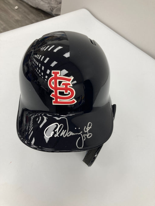 Adam Wainwright Signed 2019 NLCS Game 4 St. Louis Cardinals Game Helmet Beckett