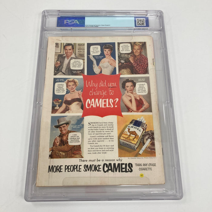 Mickey Mantle Signed 1953 TIME Magazine PSA 9 MINT Auto