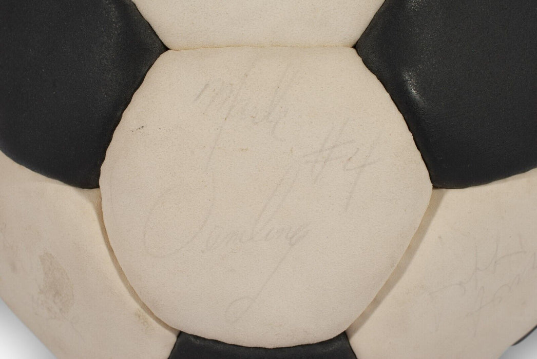 Pele 1970's New York Cosmos Team Signed Vintage Soccer Ball PSA DNA COA