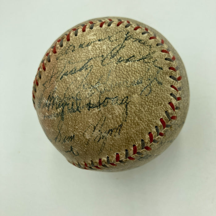 Babe Ruth & Lou Gehrig 1931 New York Yankees Team Signed Baseball JSA COA