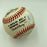 Pete Rose Signed Vintage National League Feeney Baseball JSA COA