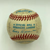 1987 Cleveland Indians Team Signed American League Baseball With JSA COA