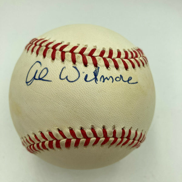 Al Henry Elmore Signed Official Major League Baseball Negro League Legend JSA