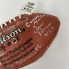 1968 New York Jets Super Bowl Champs Team Signed Wilson Football Beckett COA