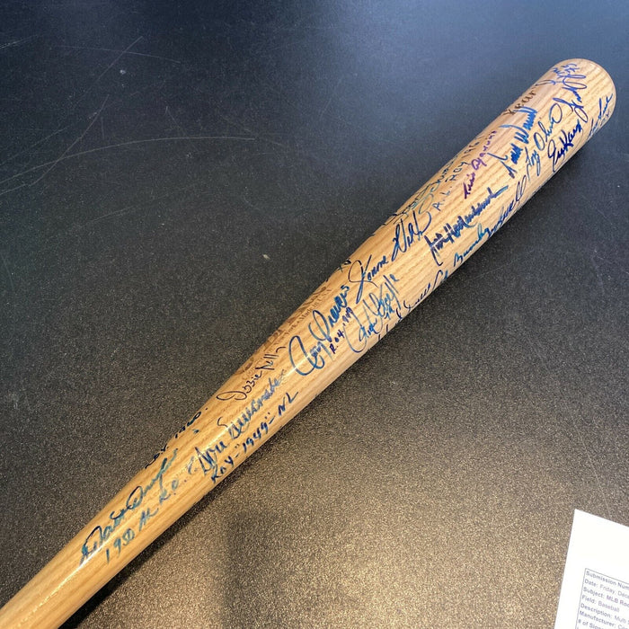 The Finest Derek Jeter Rookie Of The Year Winners Signed Baseball Bat 35 Sig JSA