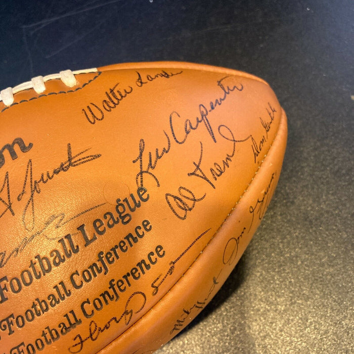 1979 Green Bay Packers Team Signed Wilson NFL Game Football Bart Starr JSA COA