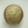 1965 New York Yankees Team Signed Baseball AL Baseball Mickey Mantle PSA DNA COA