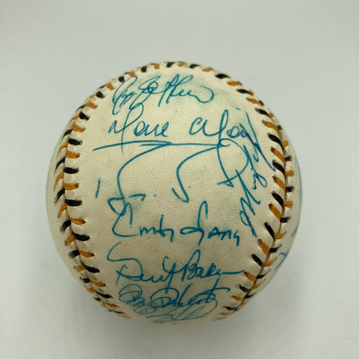 1994 All Star Game National League Team Signed Baseball Barry Bonds PSA DNA COA