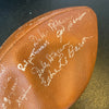Beautiful 1955 Washington Redskins Team Signed Wilson The Duke Football PSA DNA