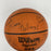 Pete Maravich Pistol Pete 1974-75 New Orleans Jazz Team Signed Basketball JSA