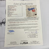Beautiful Hall Of Fame Multi Signed Jackie Robinson Jersey 29 Signatures JSA COA